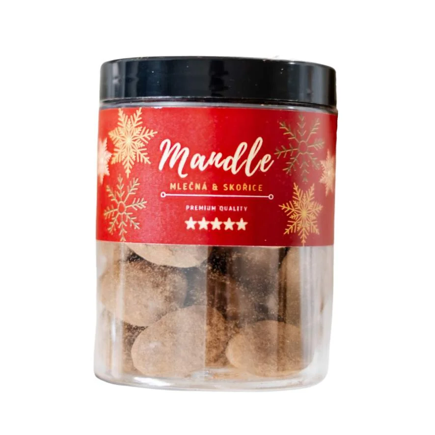 Alika Mandle mléčná&skořice dóza 200 g