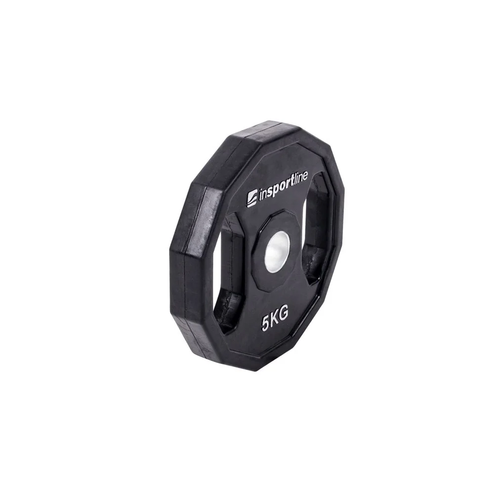 inSPORTline Pogumovaný kotouč Ruberton 5 kg 30 mm