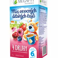 Megafyt MIX ovocných dětských čajů 4 druhy