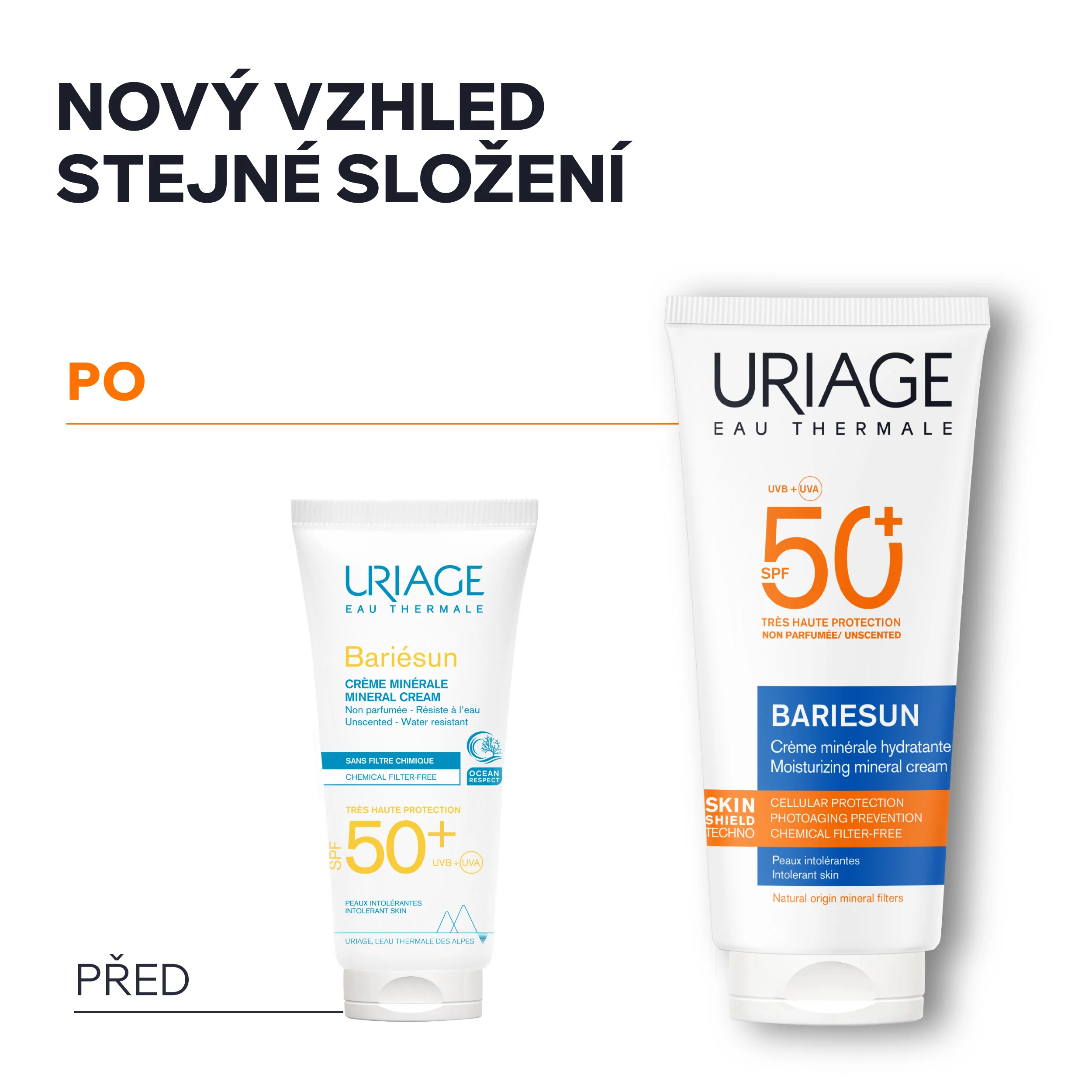 Uriage Bariésun Minerální opalovací krém SPF50+ 100 ml