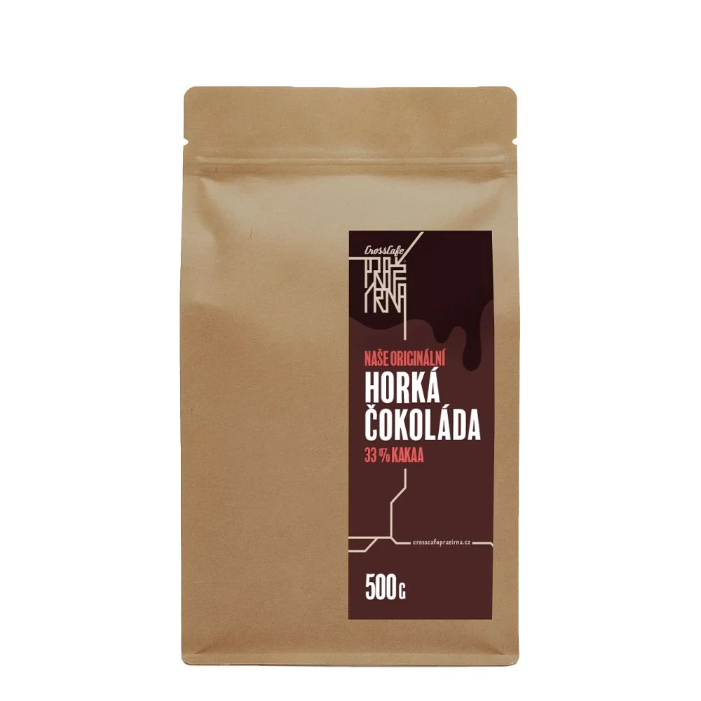 CrossCafe Pražírna Horká čokoláda 500 g