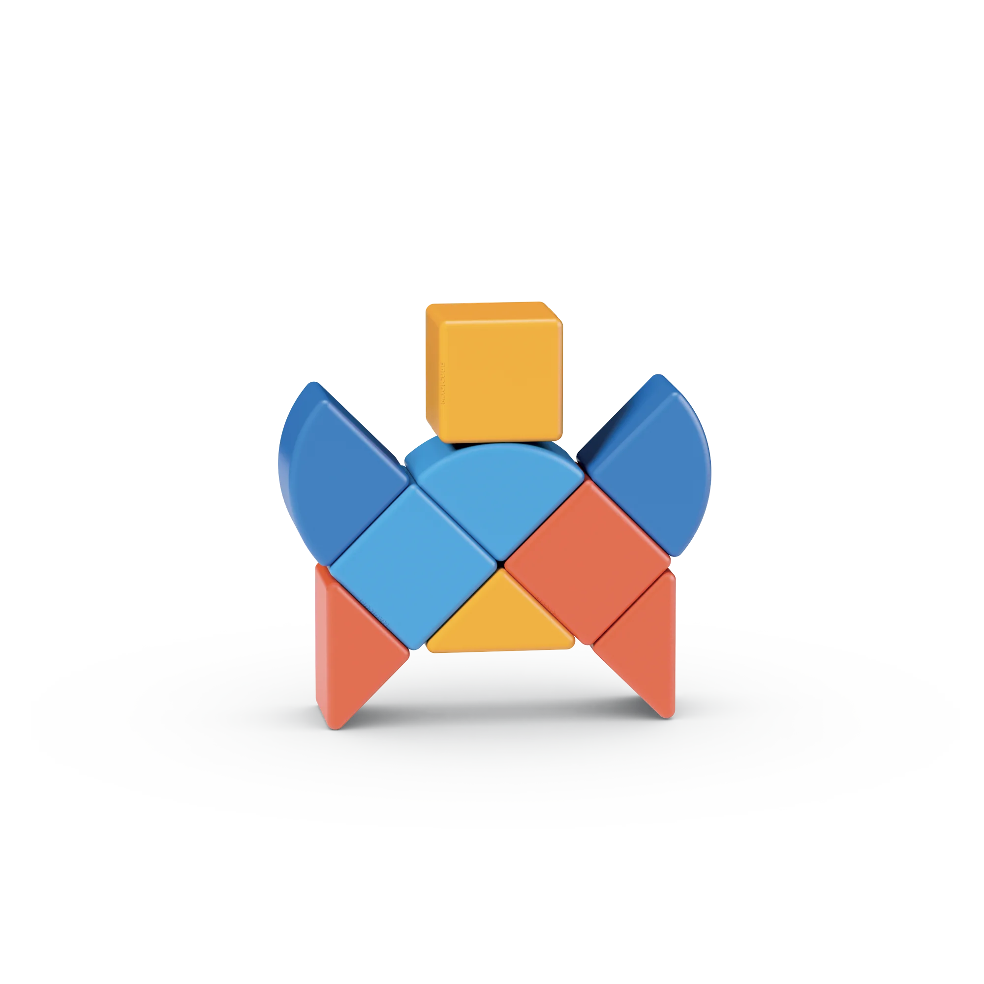 Geomag Magicube Shapes magnetická stavebnice 9 dílků