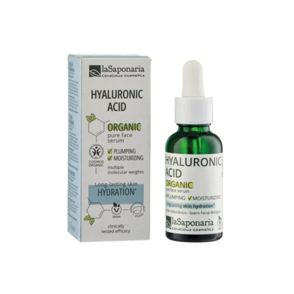 laSaponaria Pleťové sérum Kyselina hyaluronová BIO 30 ml