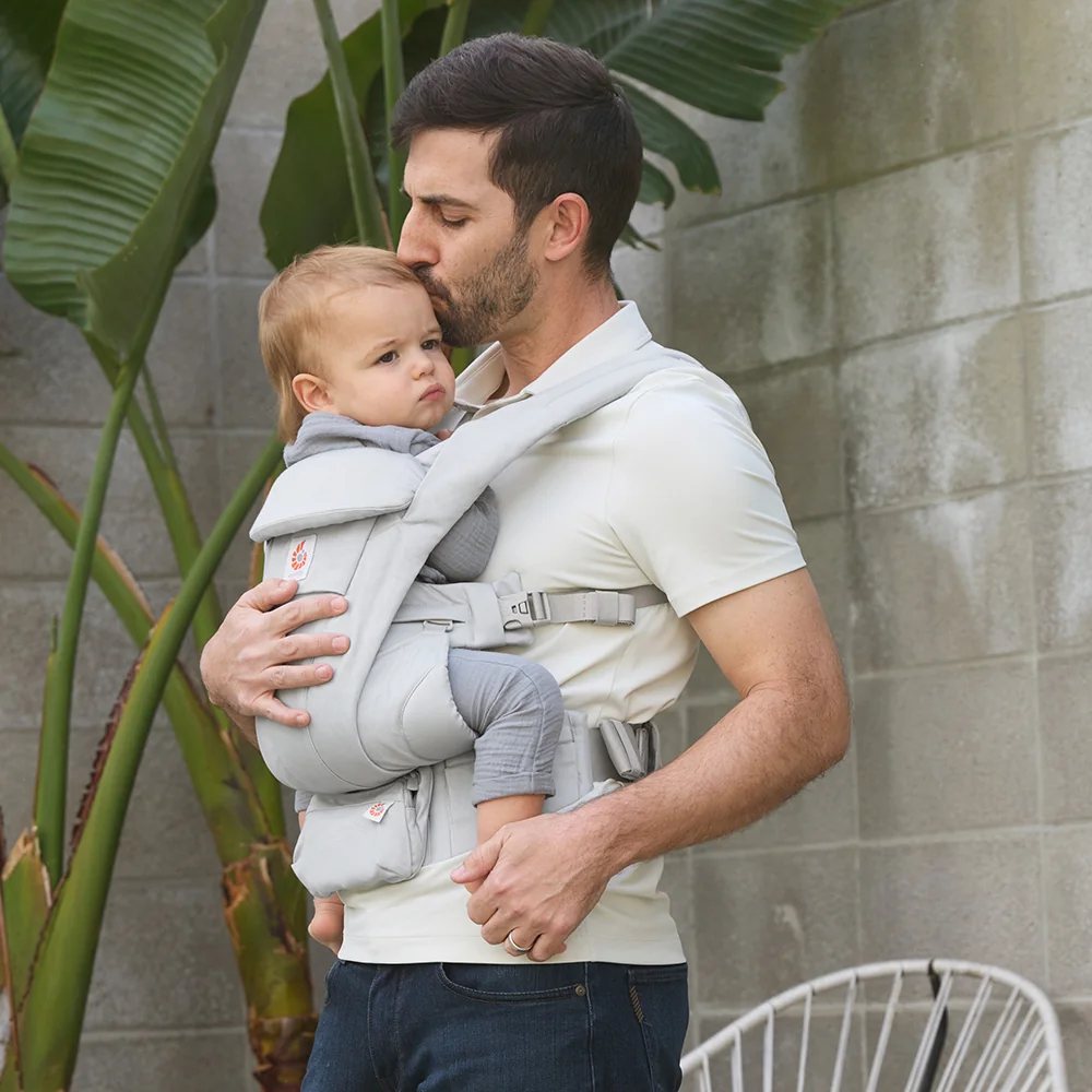 Ergobaby OMNI DELUXE Cotton nosítko Pearl Grey