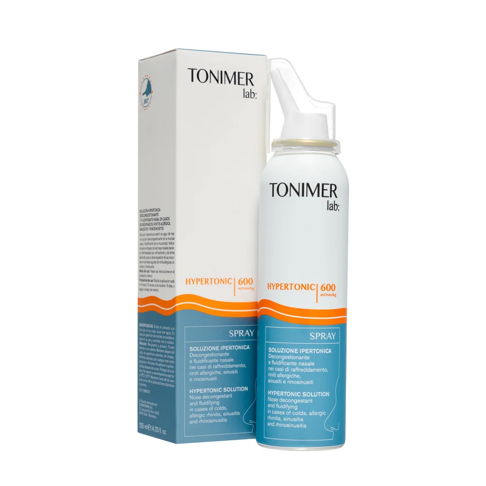 Tonimer lab hypertonický sprej 600 mOsm/kg 125 ml