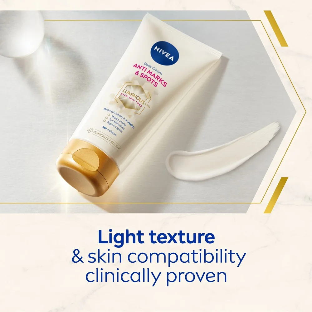 Nivea Luminous tělový krém 200 ml
