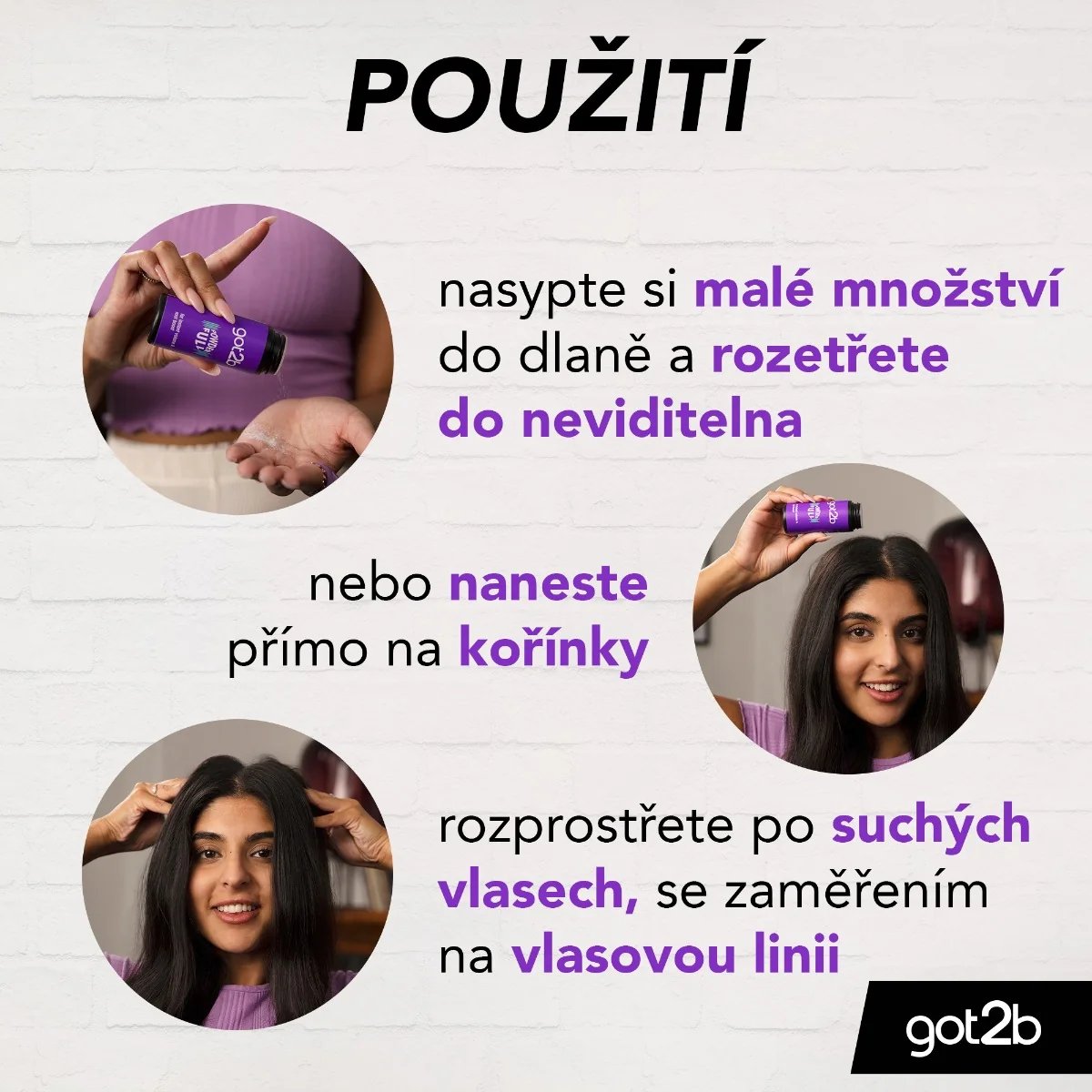 got2b Powderfull objemový pudr na vlasy 10 g