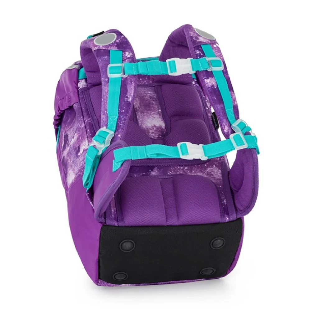 Oxybag OXY SKY - školní set Monster 4 ks: batoh, penál, sáček, placky batoh, penál, sáček