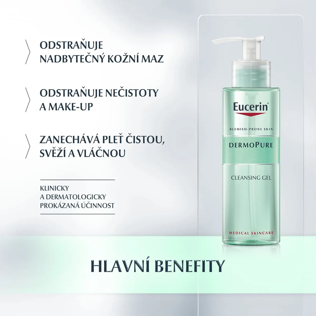 Eucerin DermoPure Hloubkově čisticí gel 400 ml