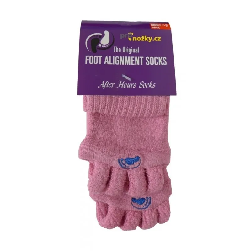 HappyFeet Adjustační ponožky Pink vel. S 1 pár