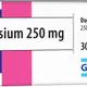 Generica Magnesium 250 mg 30 tablet