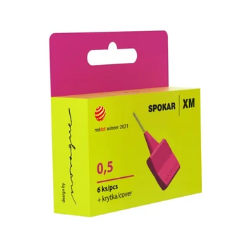 Spokar XM Mezizubní kartáčky růžové 0,5 mm 6 ks