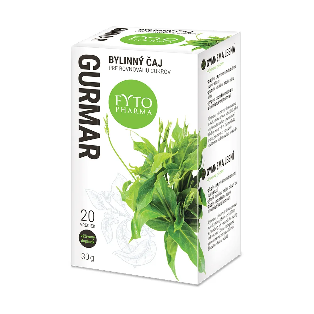 Fytopharma Gurmar bylinný čaj 20x1,5 g
