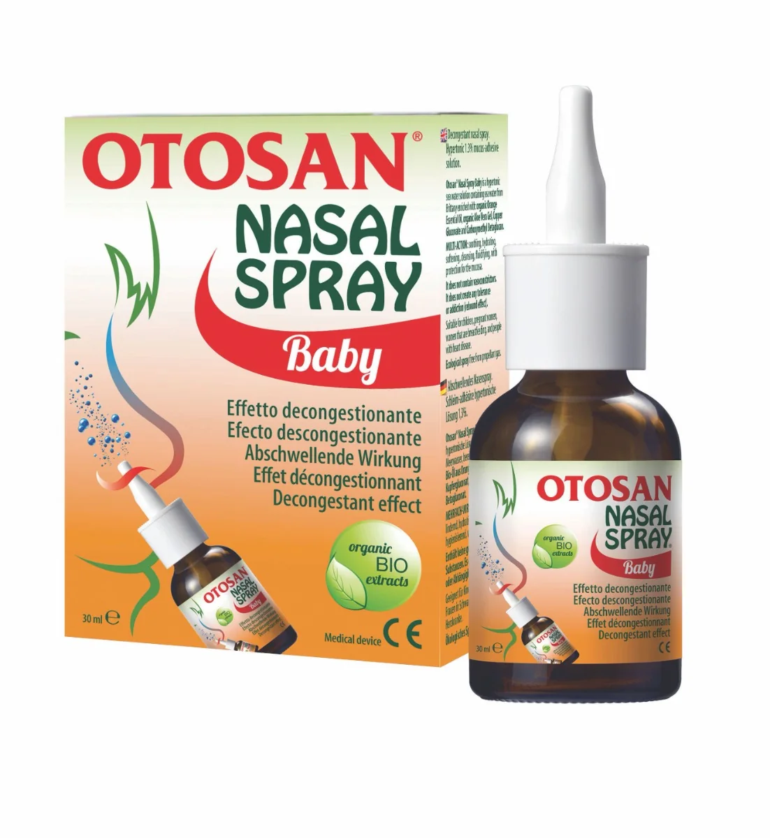 OTOSAN Nosní sprej Baby 30 ml