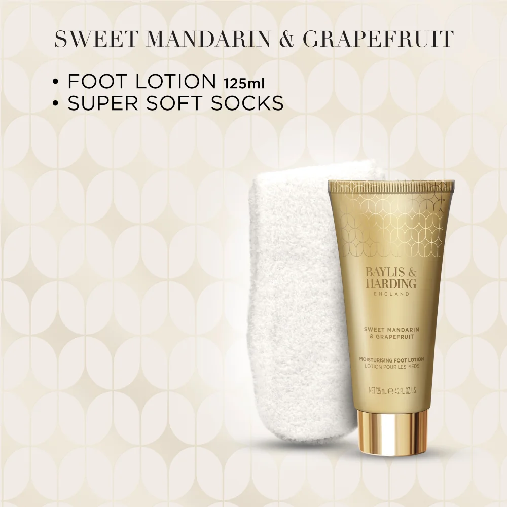 Baylis & Harding Sada péče o nohy Mandarinka & Grapefruit 2 ks