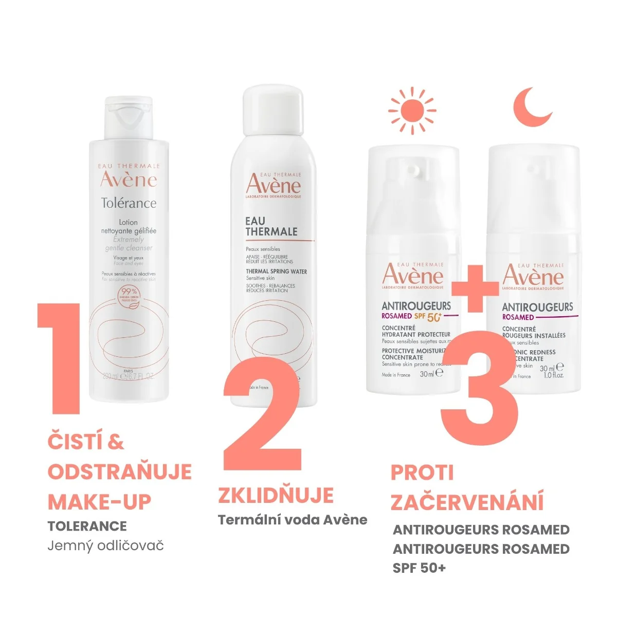 Avène Antirougeurs Rosamed SPF50+ koncentrát 30 ml