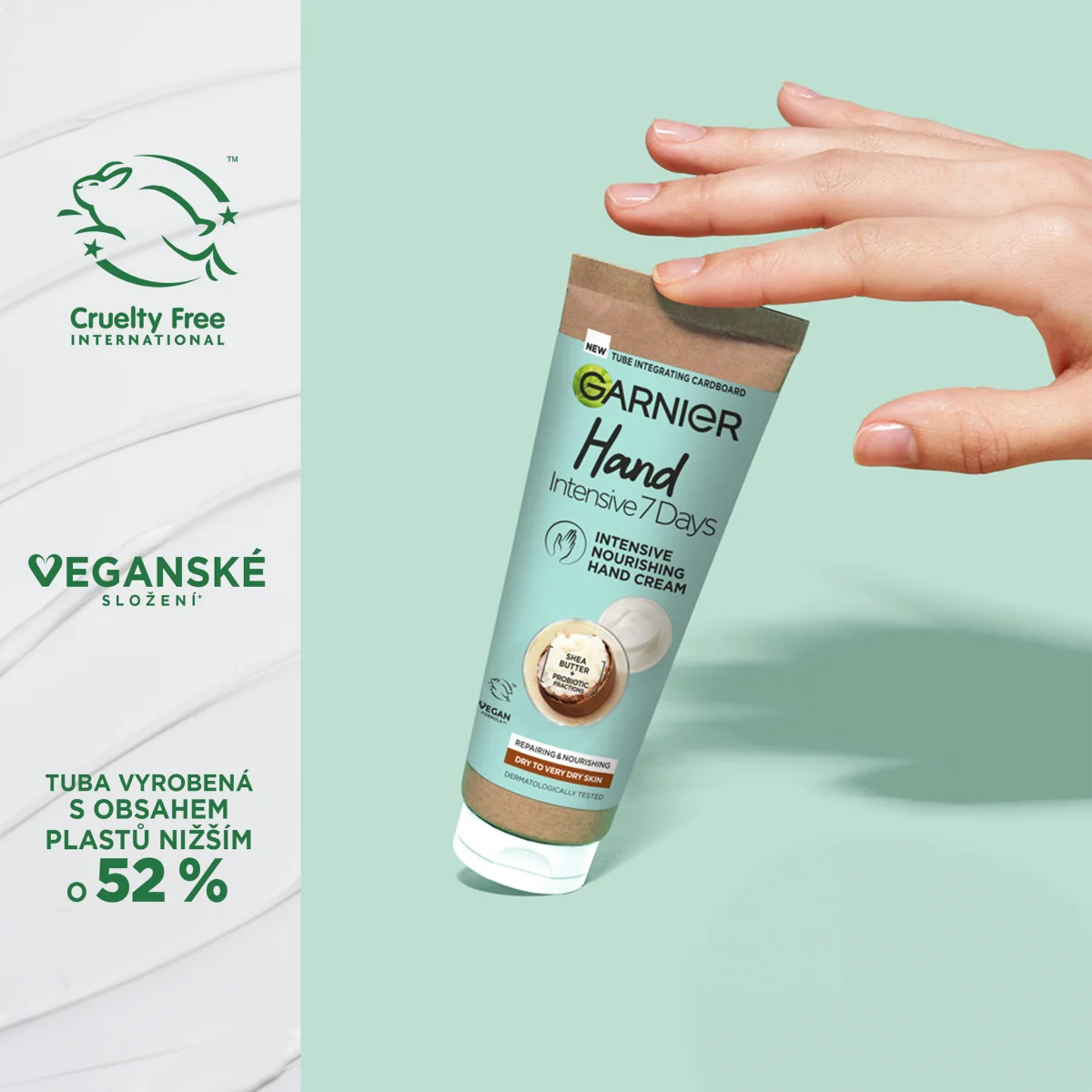 Garnier Intenzivní vyživující krém na ruce s bambuckým máslem 75 ml