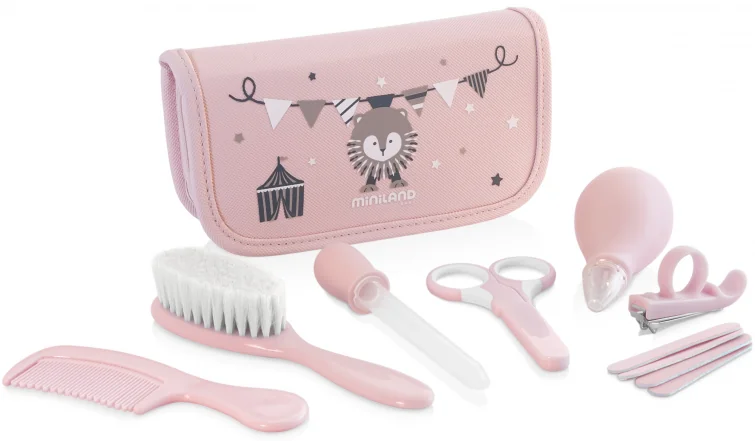 Miniland Baby Kit Pink hygienická sada