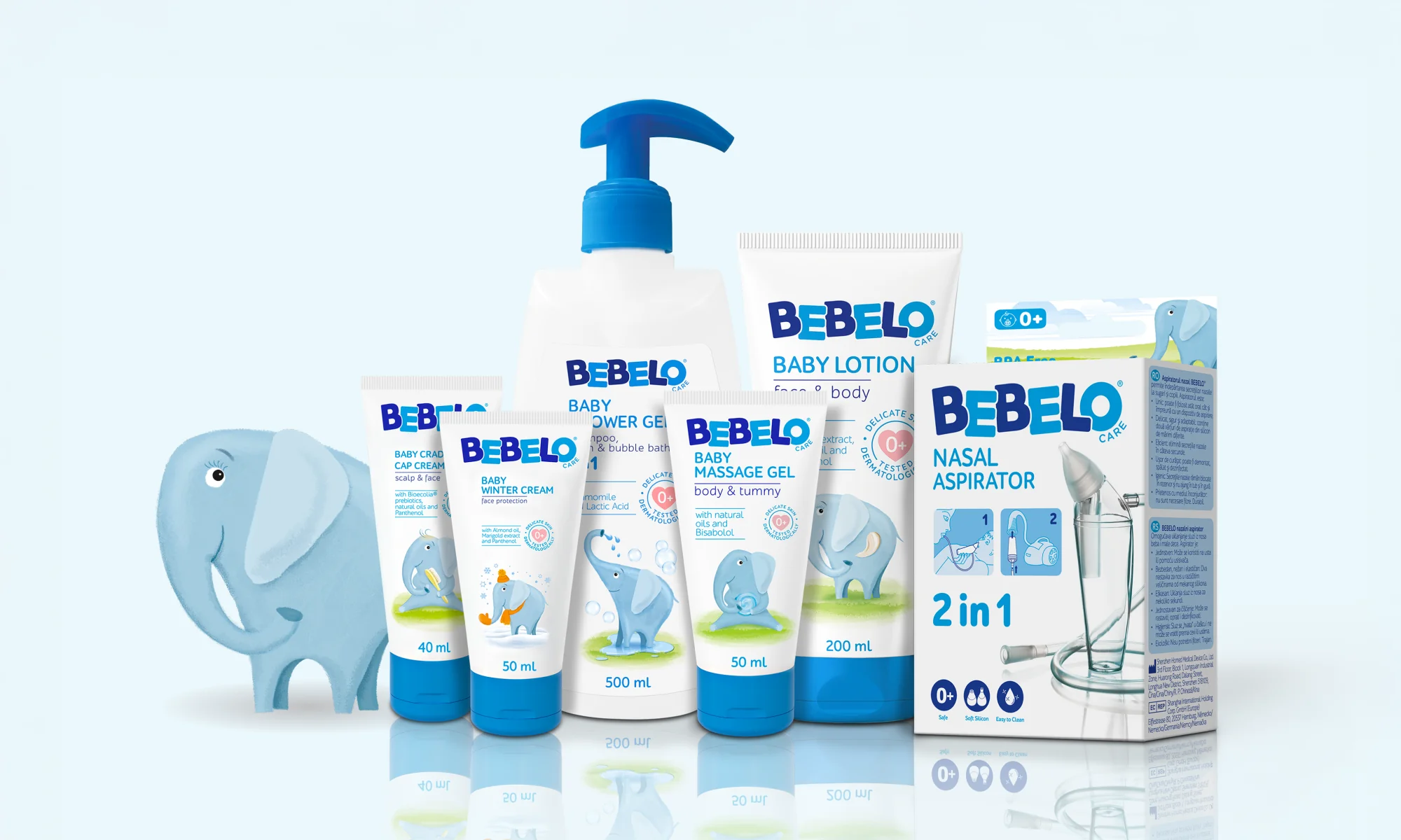 BEBELO® kosmetika a každodenní pomocníci
