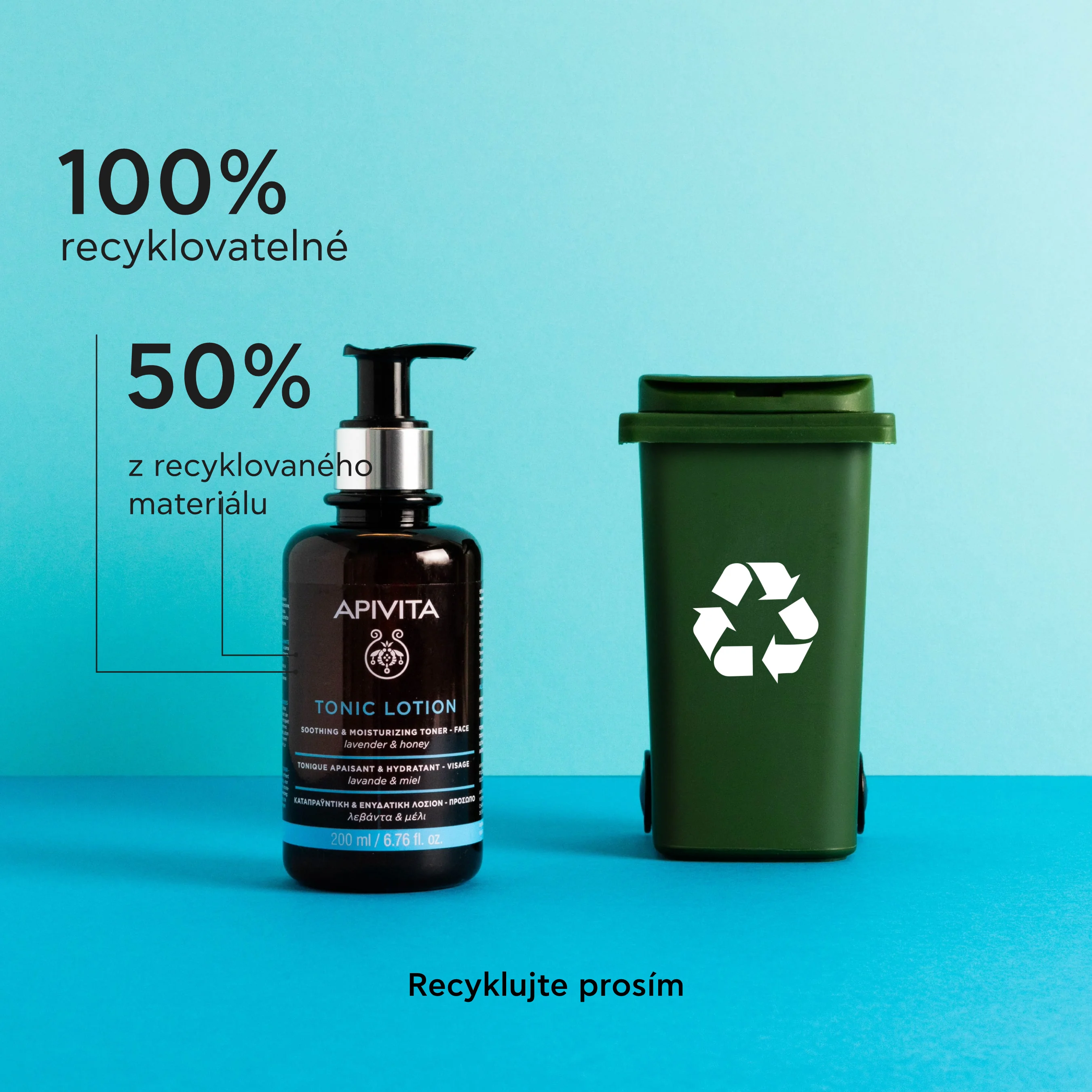 APIVITA Tonic Lotion pleťové tonikum 200 ml