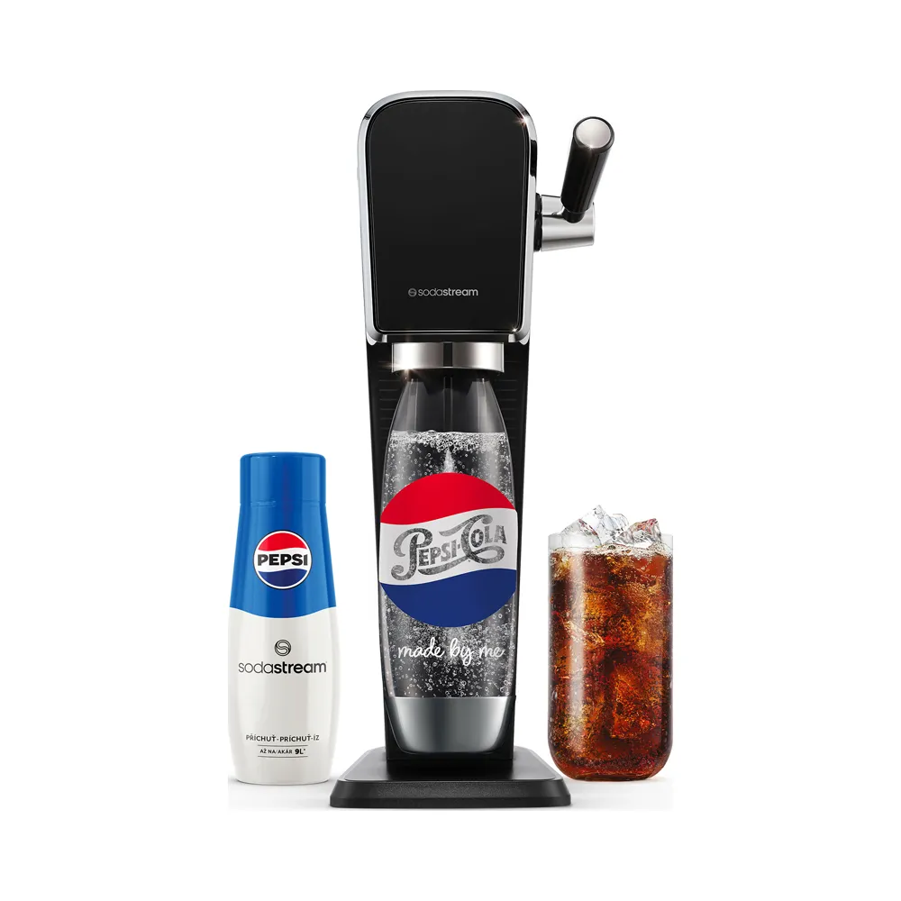 SODASTREAM Art Black Pepsi Mpack výrobník perlivé vody