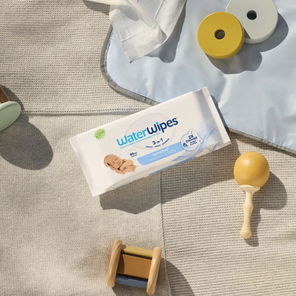 WaterWipes Ubrousky vlhčené Newborn & Baby 3in1 9x60 ks