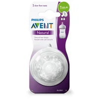 Philips Avent Dudlík Natural 2 pomalý průtok