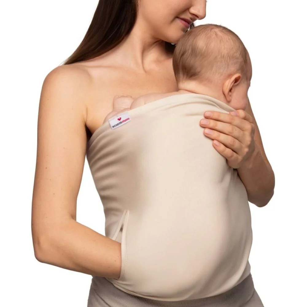 Wondermom Bonding Band Skin to Skin 1 ks Beige