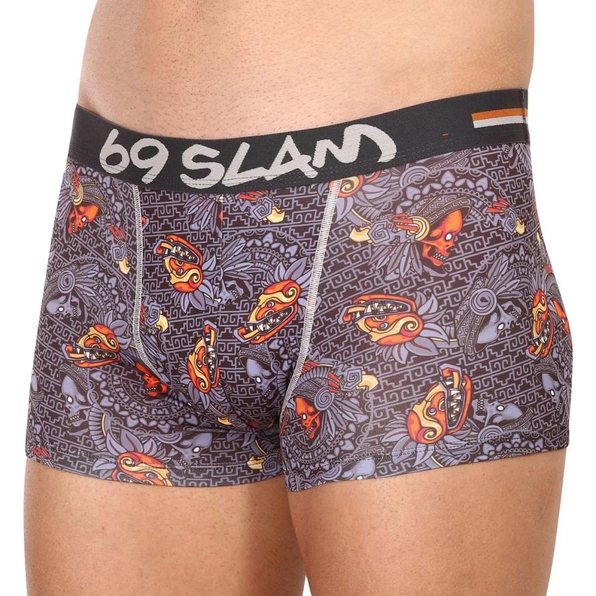 69SLAM Pánské boxerky hip mayan mason (MSYMYN-PO) M