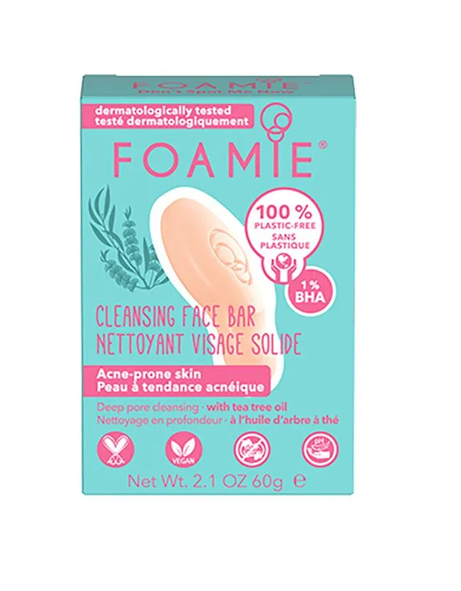 Foamie Cleansing Face Bar Acne prone skin čisticí péče na pleť 80 g