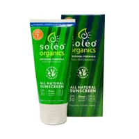 Soléo organics all natural Sunscreen SPF30