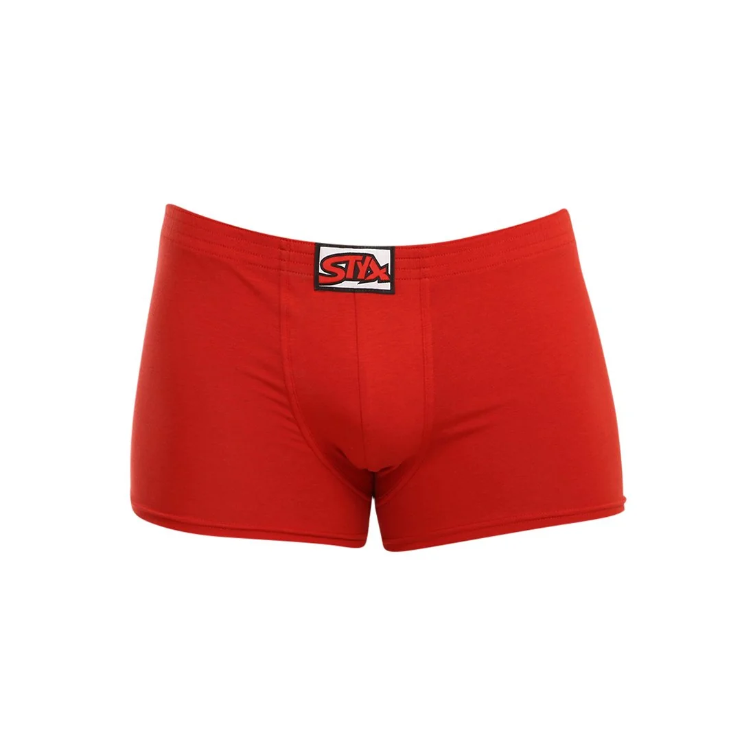 Styx Pánské boxerky klasická guma červené (Q1064) XL