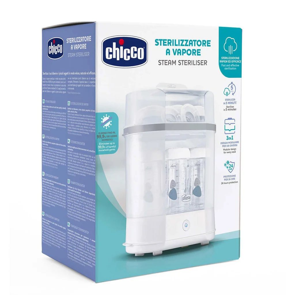 Chicco Sterilizátor parní elektrický 3v1