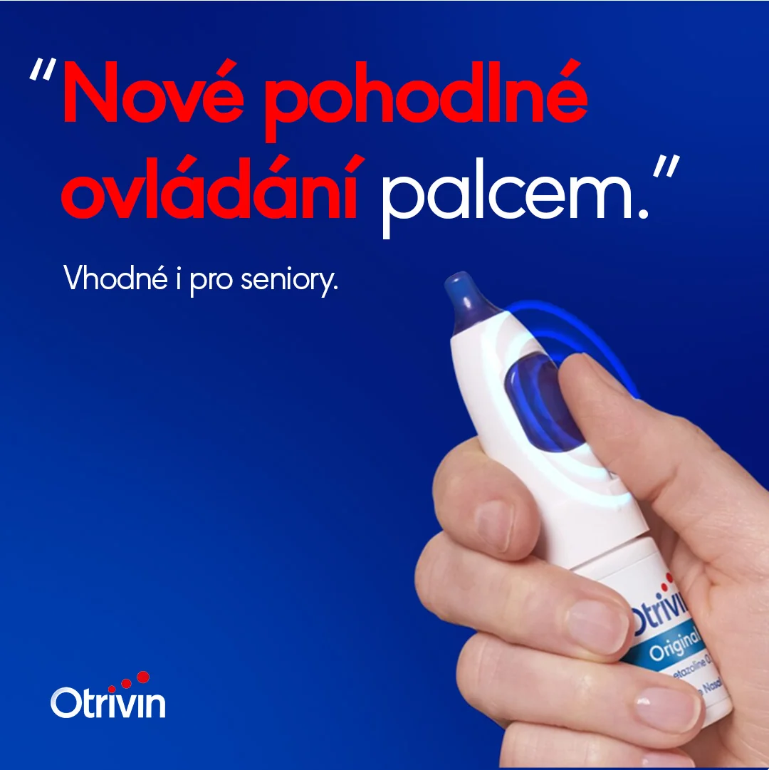 Otrivin Menthol 1 mg/ml nosní sprej, roztok 10 ml
