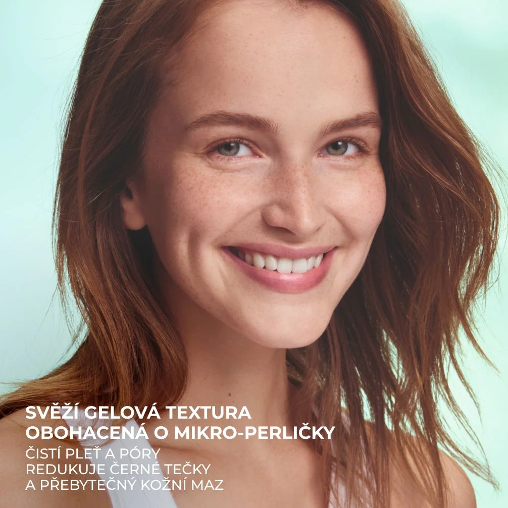 Yves Rocher Pure Menthe Čisticí gel s jemným peelingem 125 ml