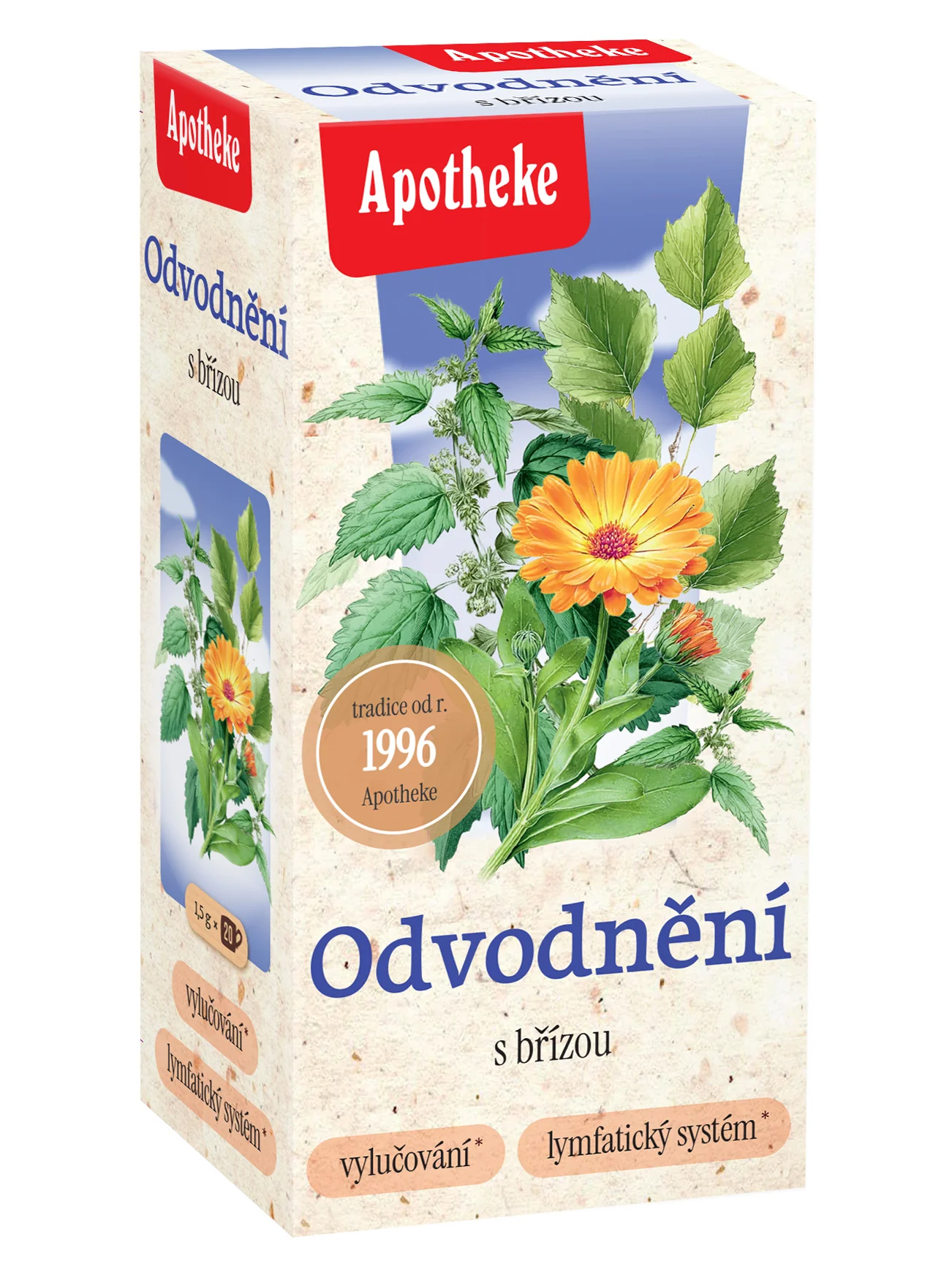 Apotheke Na odvodnění porcovaný čaj 20x1,5 g