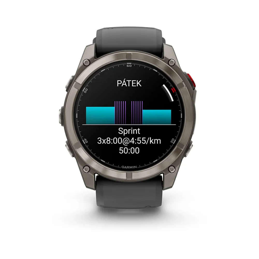 Garmin Fenix 8 Pro 51 mm AMOLED chytré hodinky Sapphire Titanium