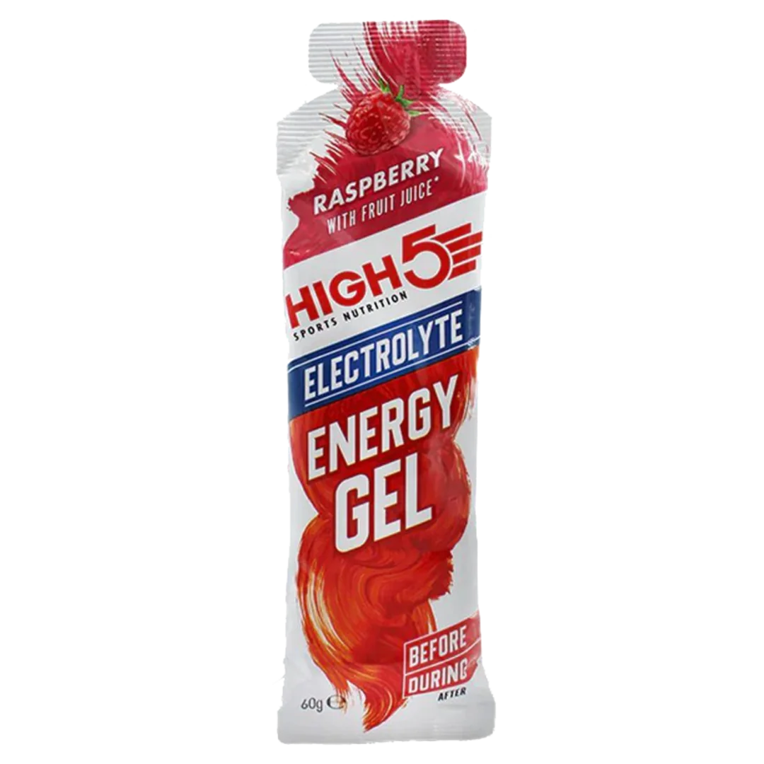 HIGH5 Electrolyte Energy Gel 60g - malina