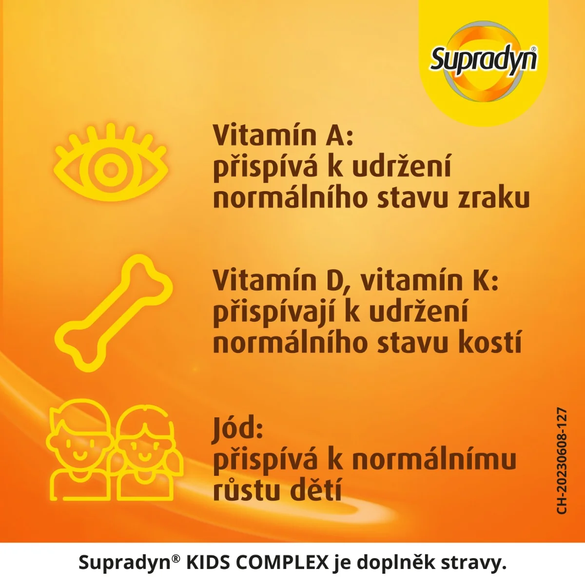 Supradyn Kids Complex želé fazolky 60 ks