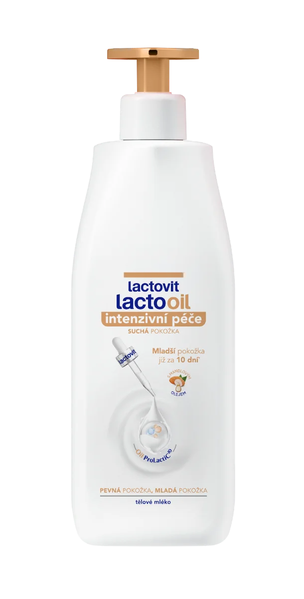 Lactovit Lactooil tělové mléko intenzivní péče 400 ml