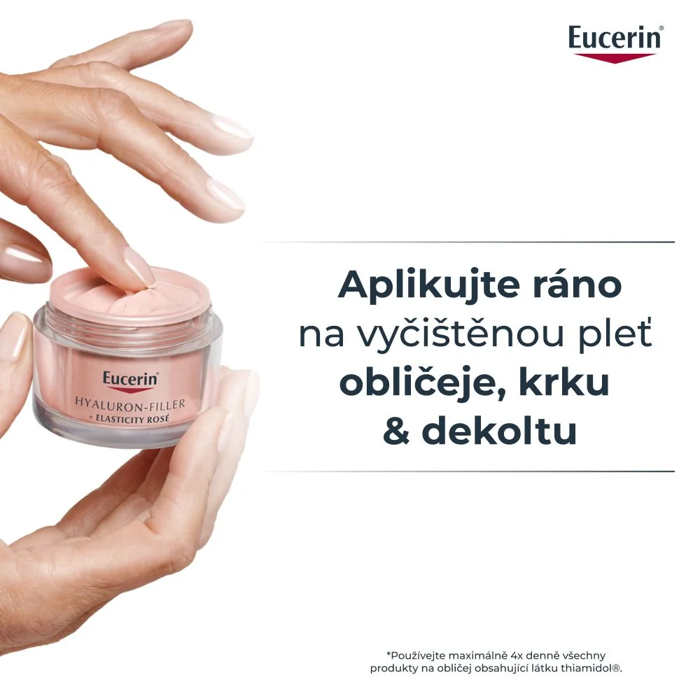 Eucerin Hyaluron-Filler + Elasticity Rosé SPF30 denní krém 50 ml