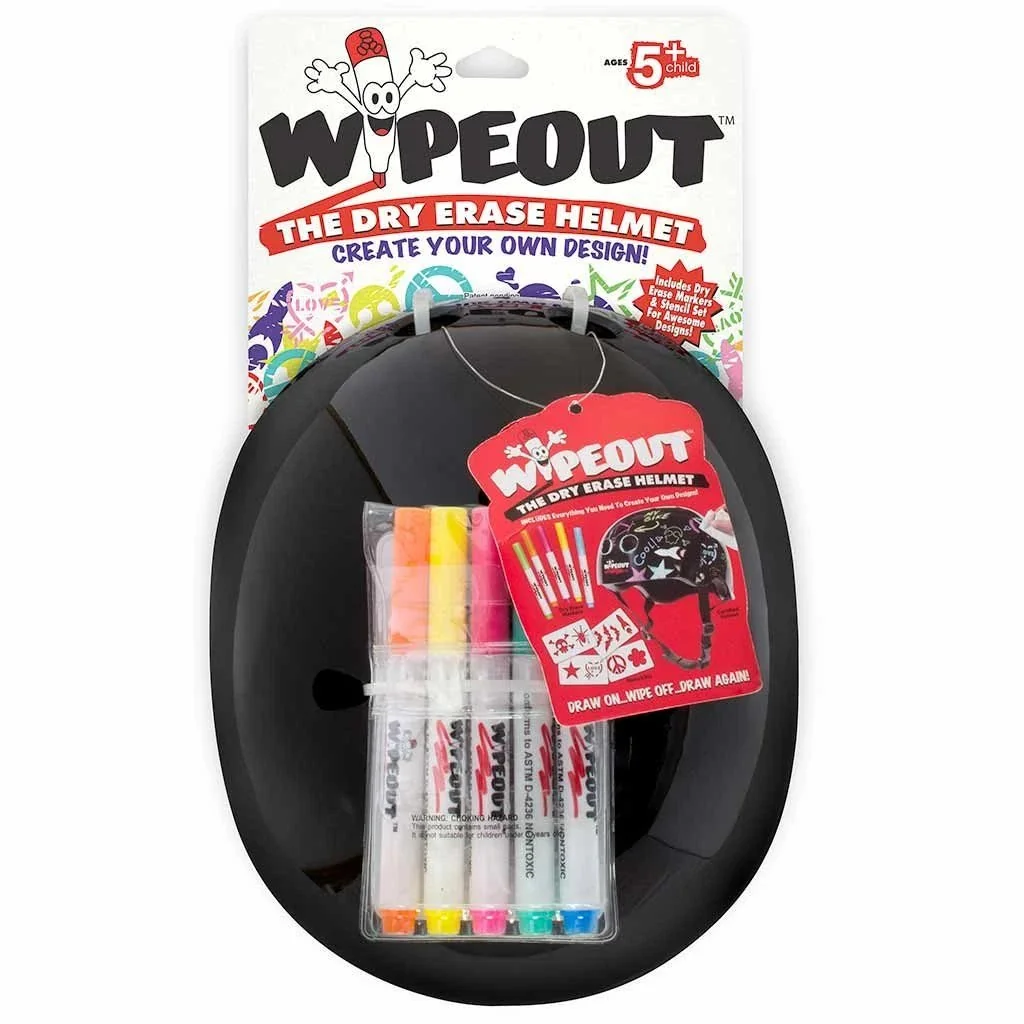 Wipeout Dětská helma černá Velikost: 49-52cm