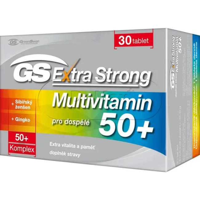 GS Extra Strong Multivitamin 50+ tbl. 30