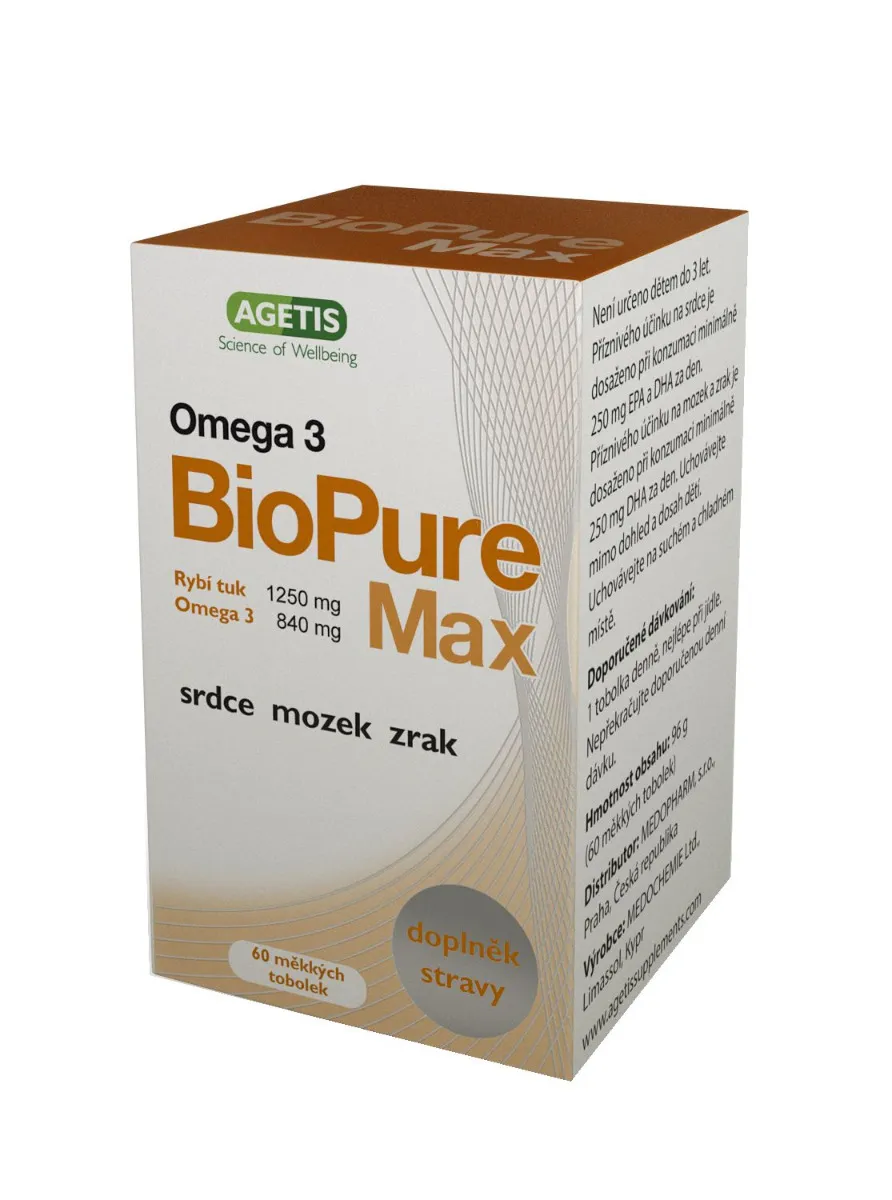 BioPure Max 60 měkkých tobolek