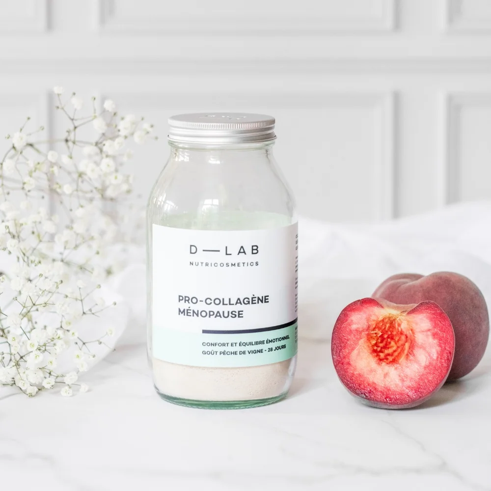 D-LAB Pro-Collagen Menopause broskev 168 g