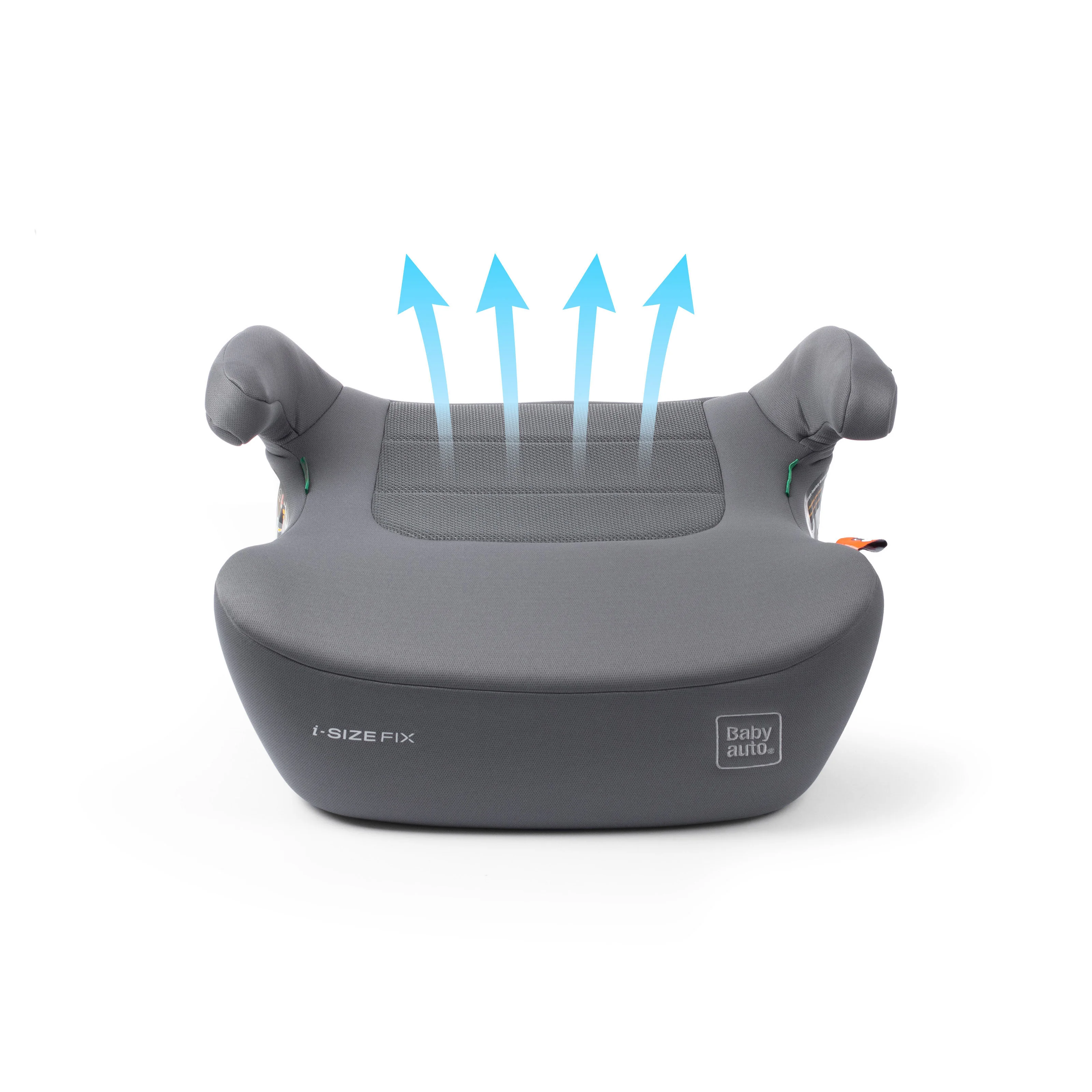 Babyauto GEKKO iFIX 125-150, podsedák velký, phantom grey
