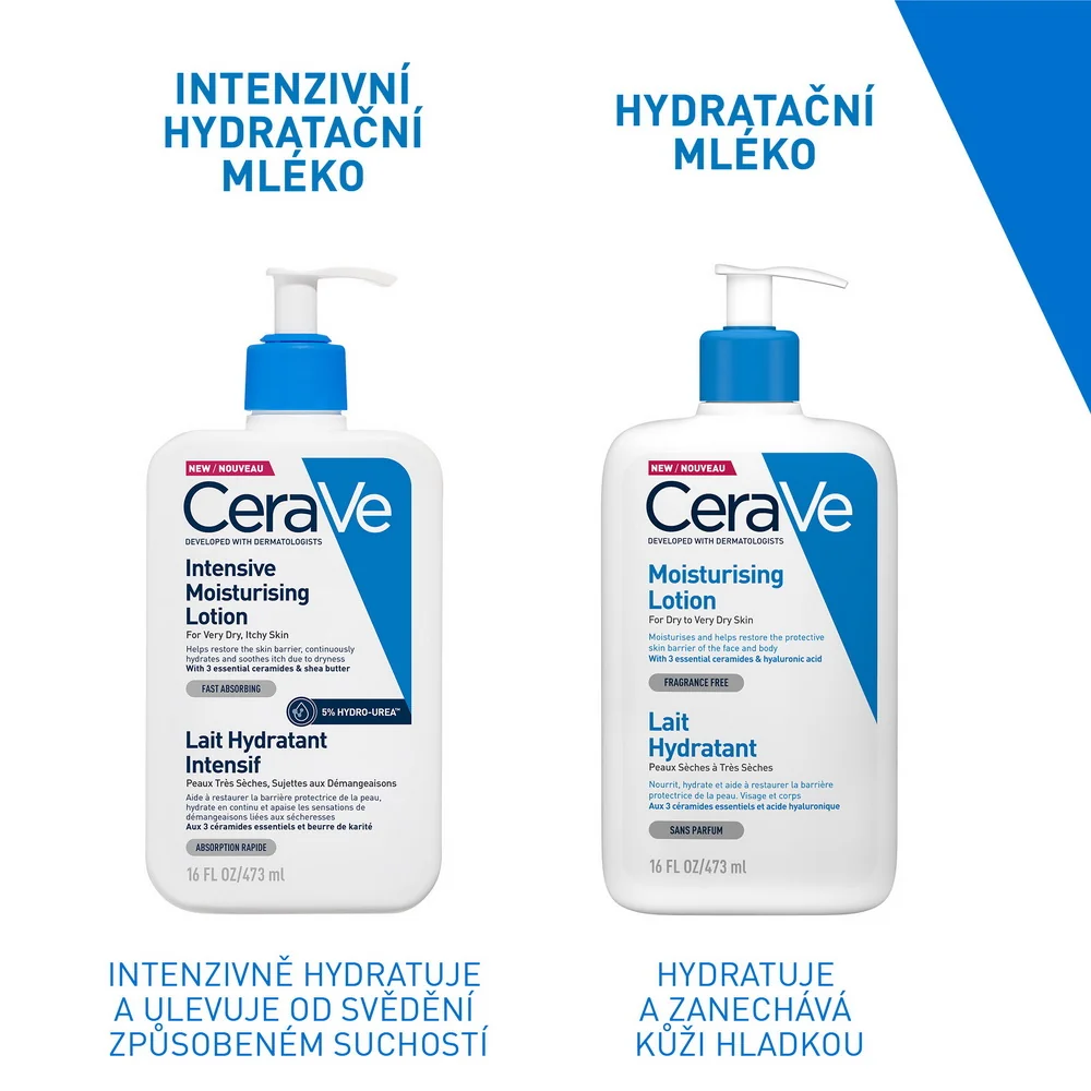 CeraVe Intenzivní hydratační mléko 473 ml