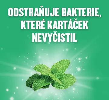 Ústní voda LISTERINE® SMART RINSEMild Mint speciálně pro děti