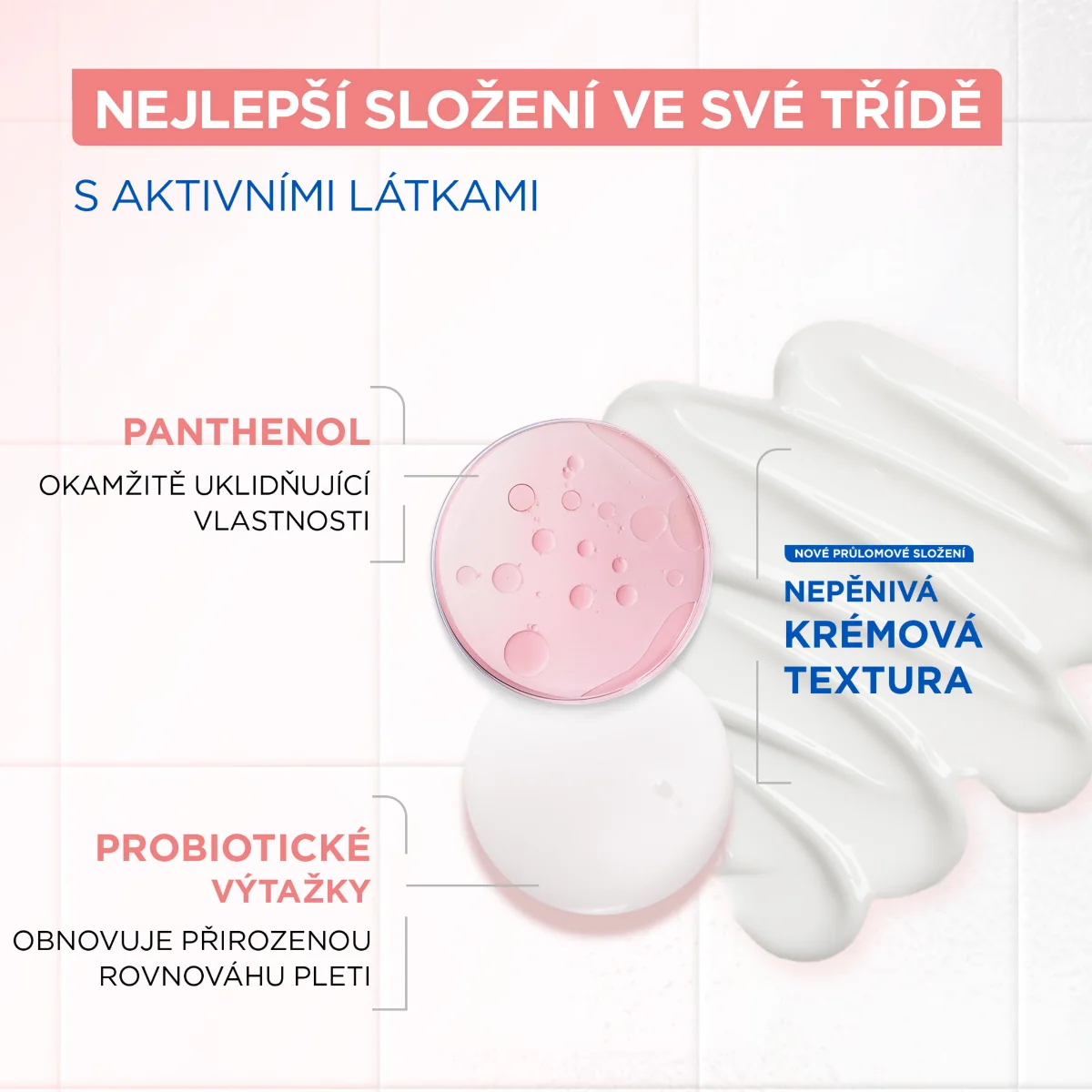 Mixa Anti-Reaction zklidňující nepěnivý čisticí gel 150 ml
