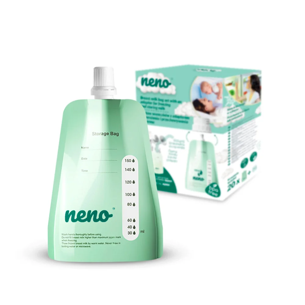 Neno Sáčky na uskladnění mateřského mléka 150 ml 20 ks